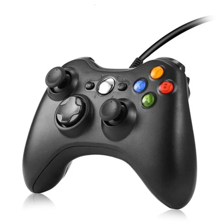 USB Wired Gamepad for Xbox 360 /Slim Controller for Windows 7/8/10 Microsoft PC Controller Support for Steam Game
