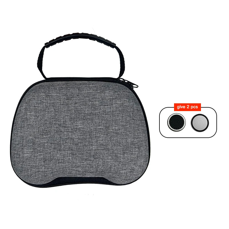 Suitable for PS5/XBOX Series X/S/SWITCH Game Boards, Controller Travel Carrying Hard Protection Box,Send Two Rocker Caps